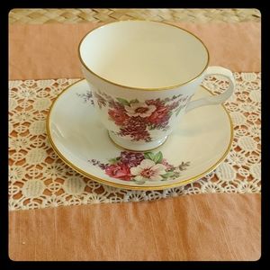 Antique Crown Trent China Limited 🌺 teacup/saucer